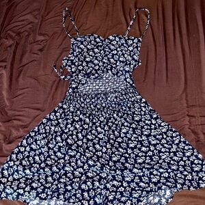 Floral Spaghetti Strap Dress